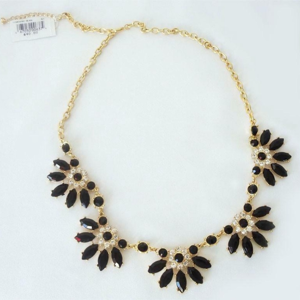 BLACK FASHION PARTY NECKLACE FROM David Bridal